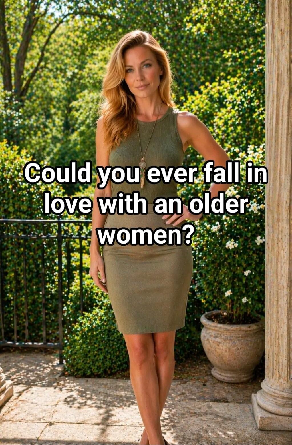 Could you ever fall in love with an older women?