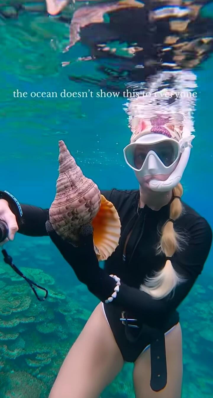 the ocean doesn't show this to everyone