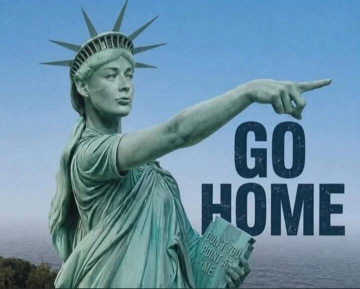 GO HOME DON'T YOU POINT AT ME.