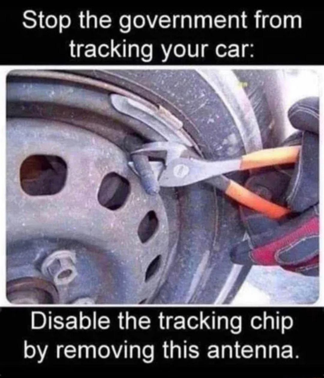 S1eo R sINe oVETiaTo oTal tracking your car M Disble LUERIETR aleRelglle by removing this antenna