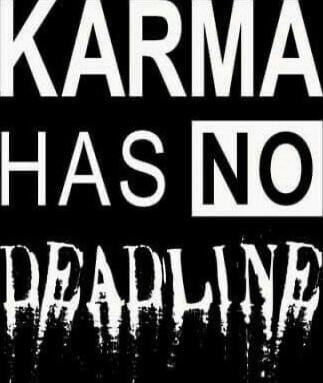 KARMA HAS NO WRAPLINE