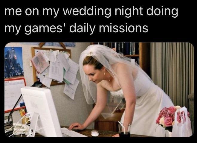 me on my wedding night doing VRIS ET VAR ea