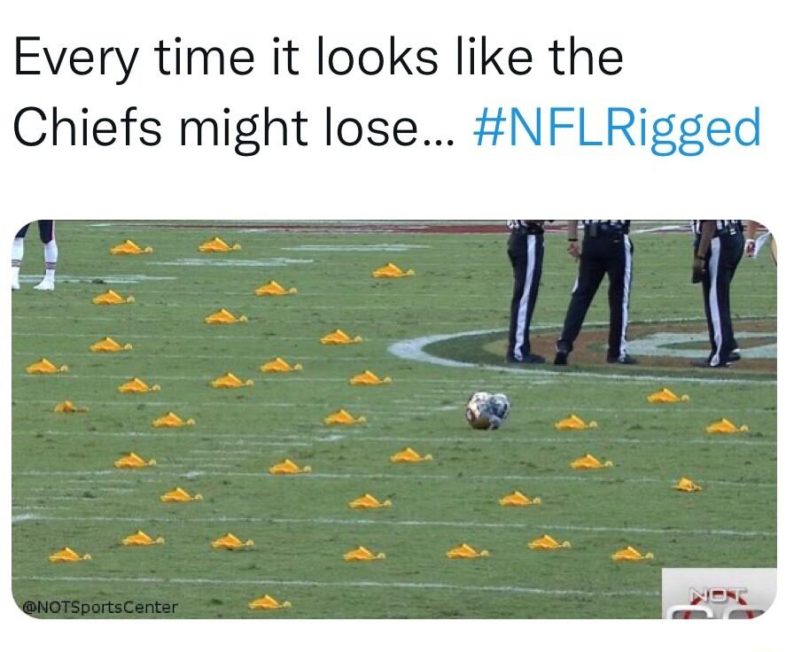 Every time it looks like the Chiefs might lose NFLRigged