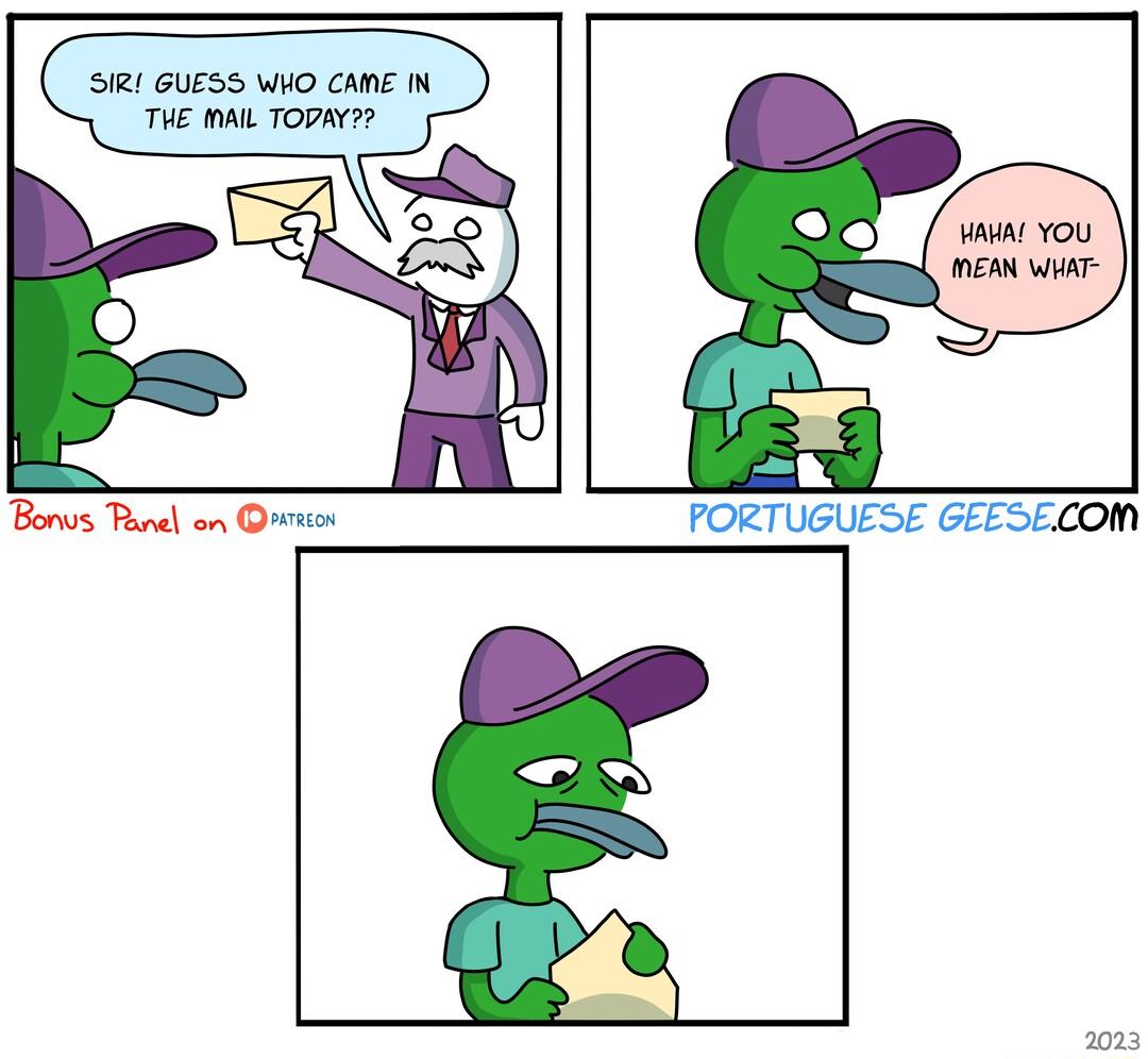 SIRY GUESS WHO CAME IN THE MAL TOPAY PORTUGUESE GEESELOM