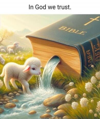 In God we trust. BIBLE