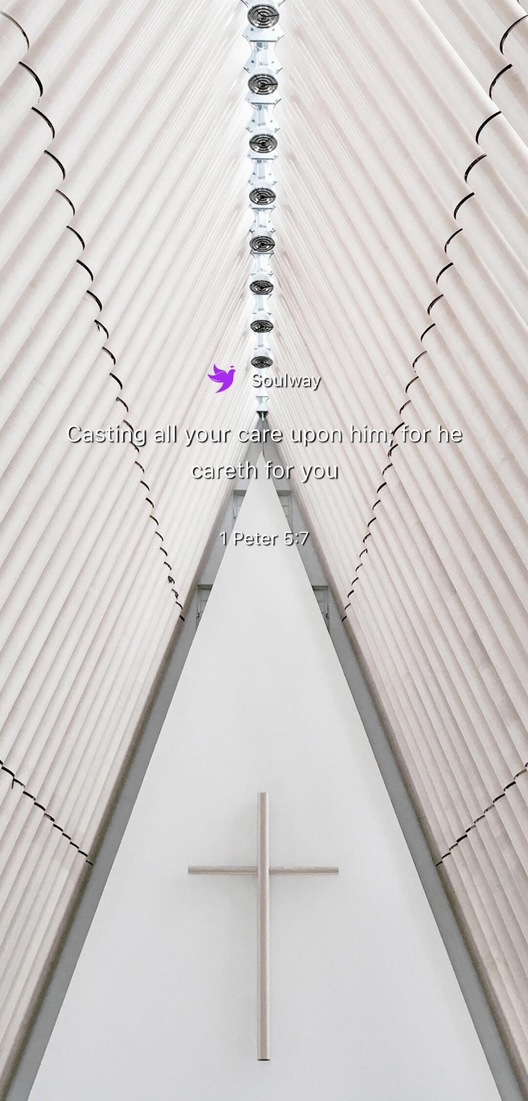 Soulway Casting all your care upon him; for he careth for you 1 Peter 5:7