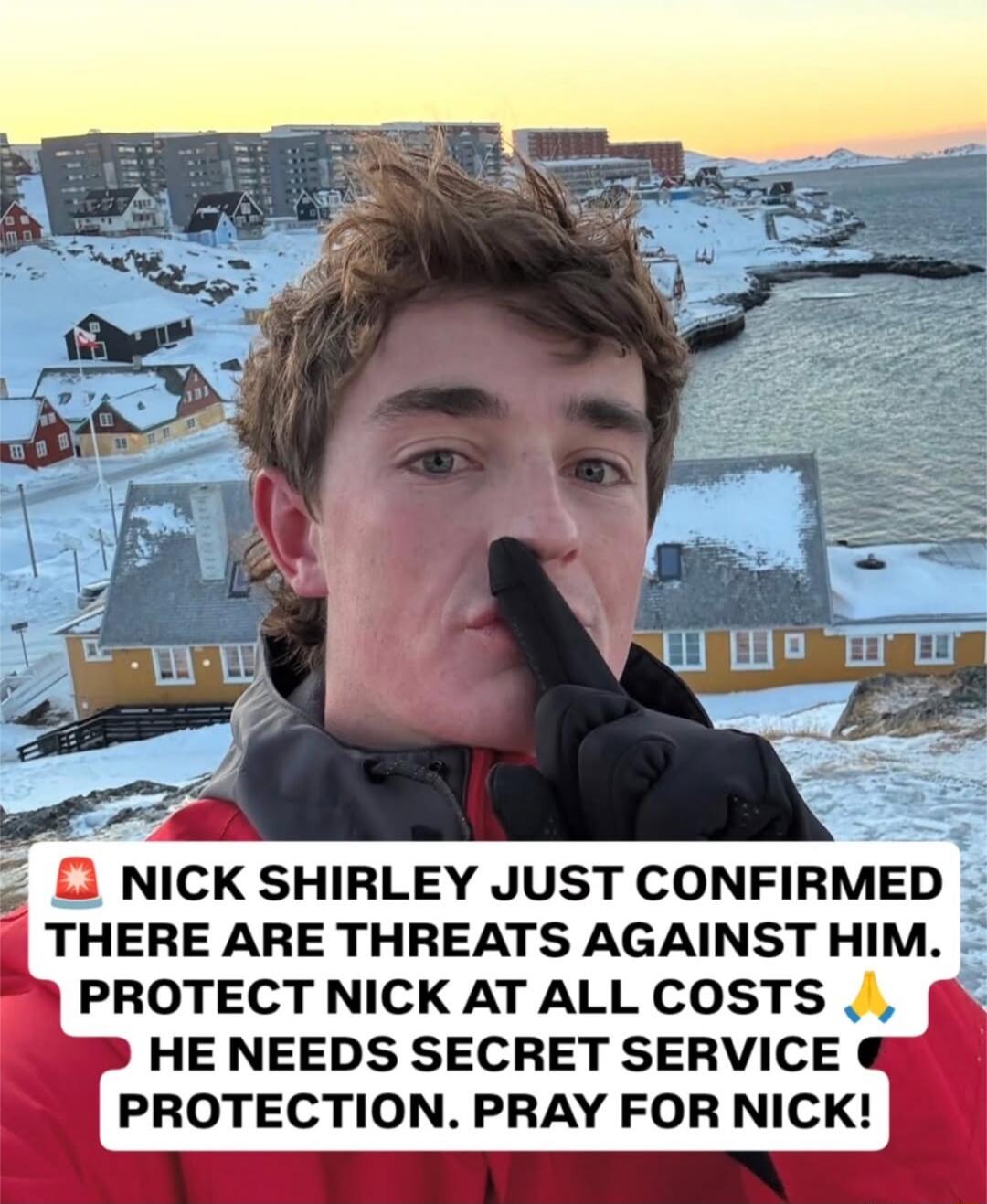 NICK SHIRLEY JUST CONFIRMED THERE ARE THREATS AGAINST HIM. PROTECT NICK AT ALL COSTS 🙏 HE NEEDS SECRET SERVICE PROTECTION. PRAY FOR NICK!
