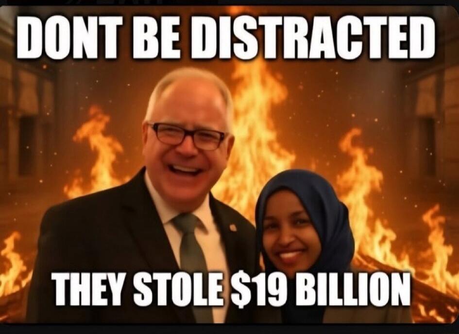DONT BE DISTRACTED THEY STOLE $19 BILLION