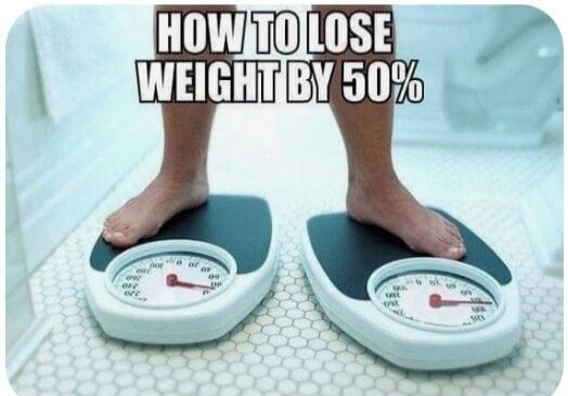 HOW TO LOSE WEIGHT BY 50%