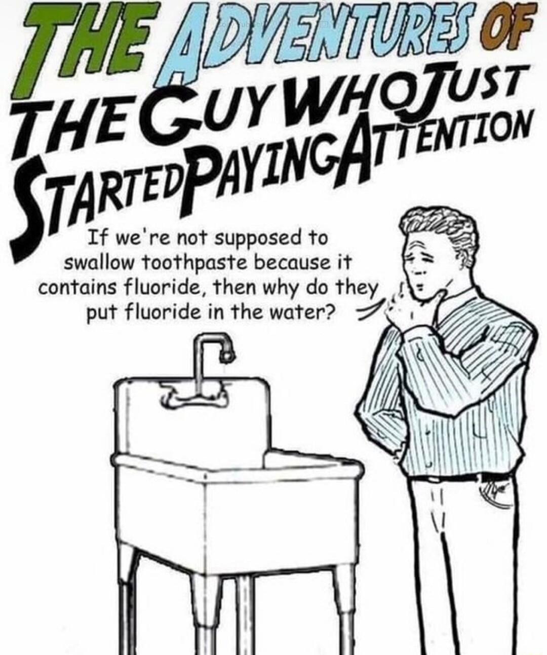 not suppos dy wllw rhpustb e it ontains fluor d thnwhyd they put fluo yhm