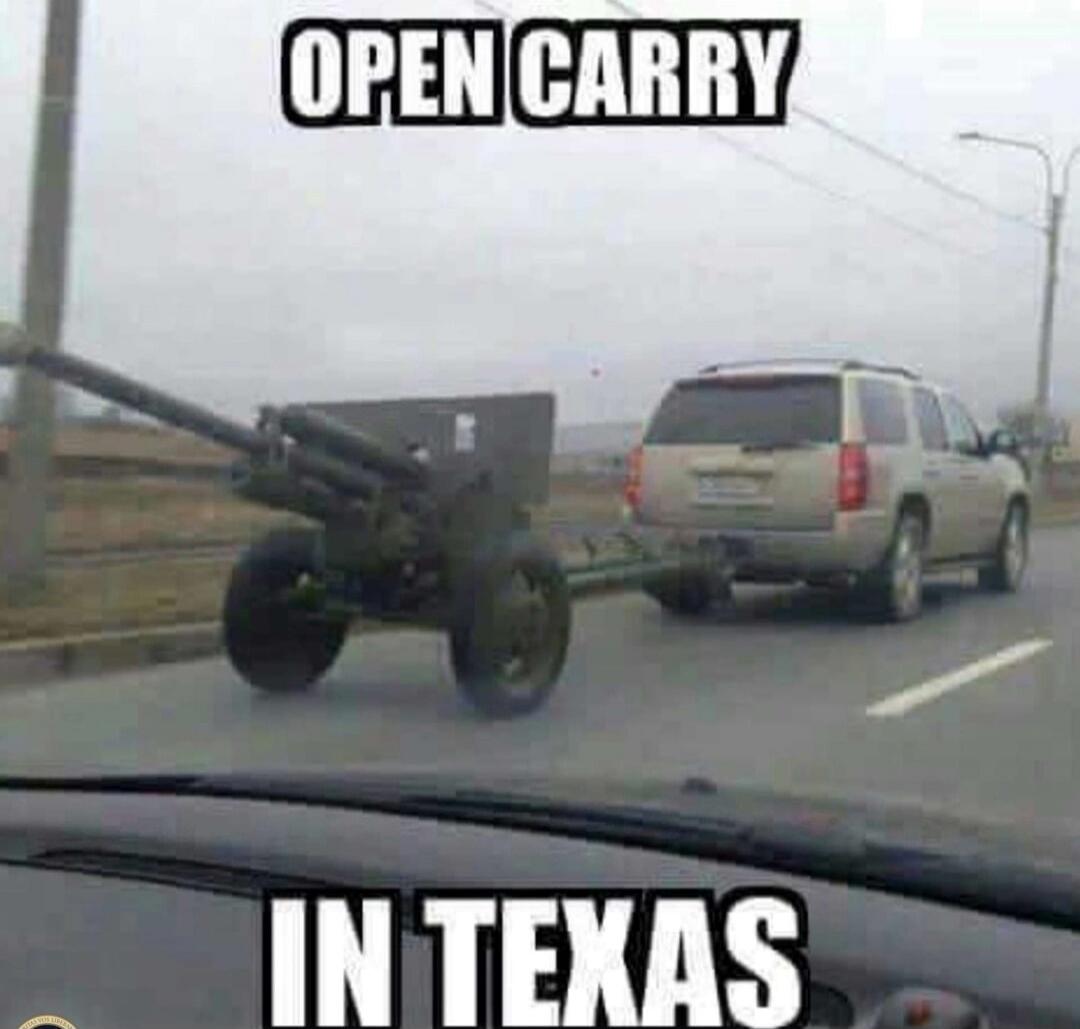 OPEN CARRY IN TEXAS