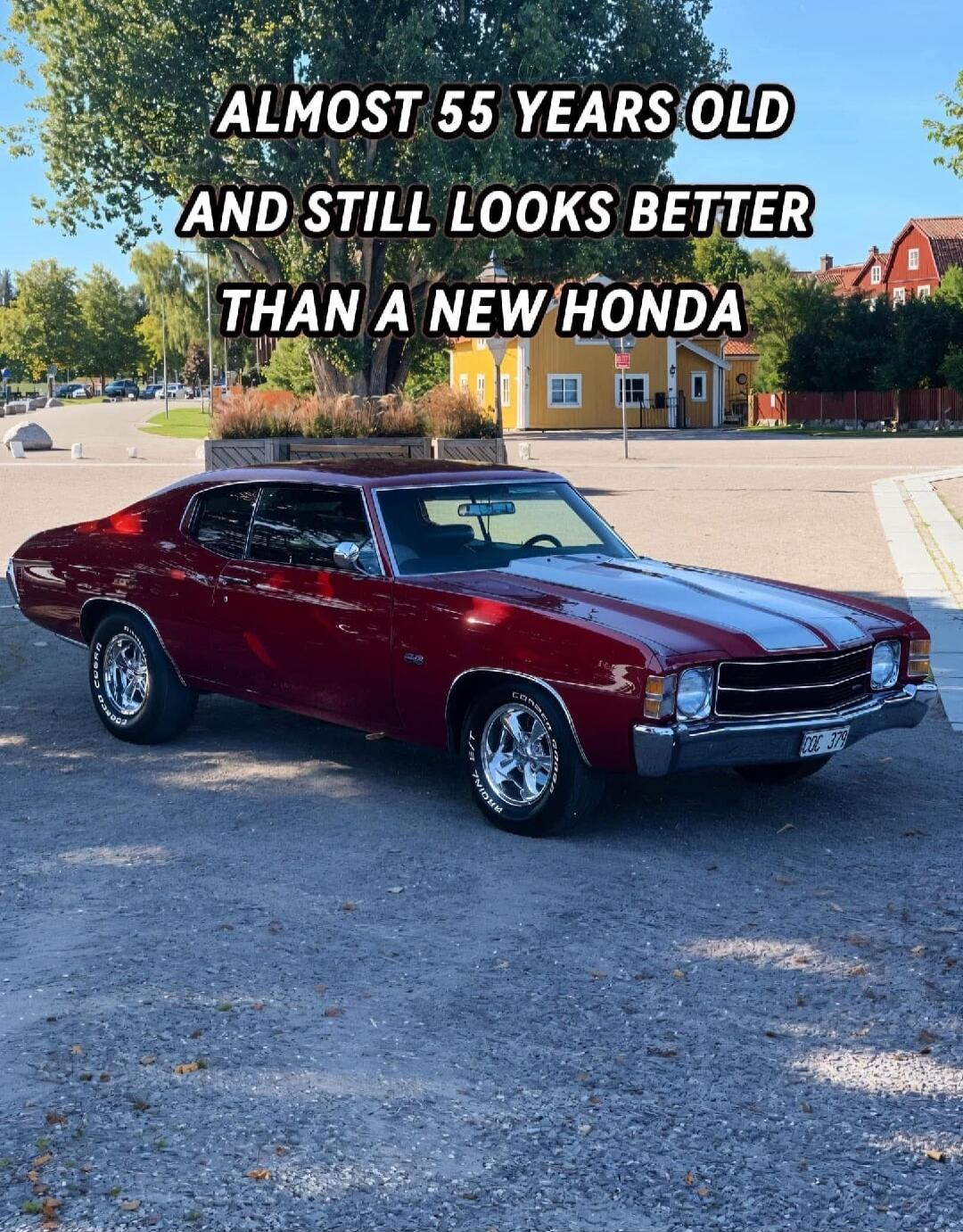 ALMOST 55 YEARS OLD AND STILL LOOKS BETTER THAN A NEW HONDA