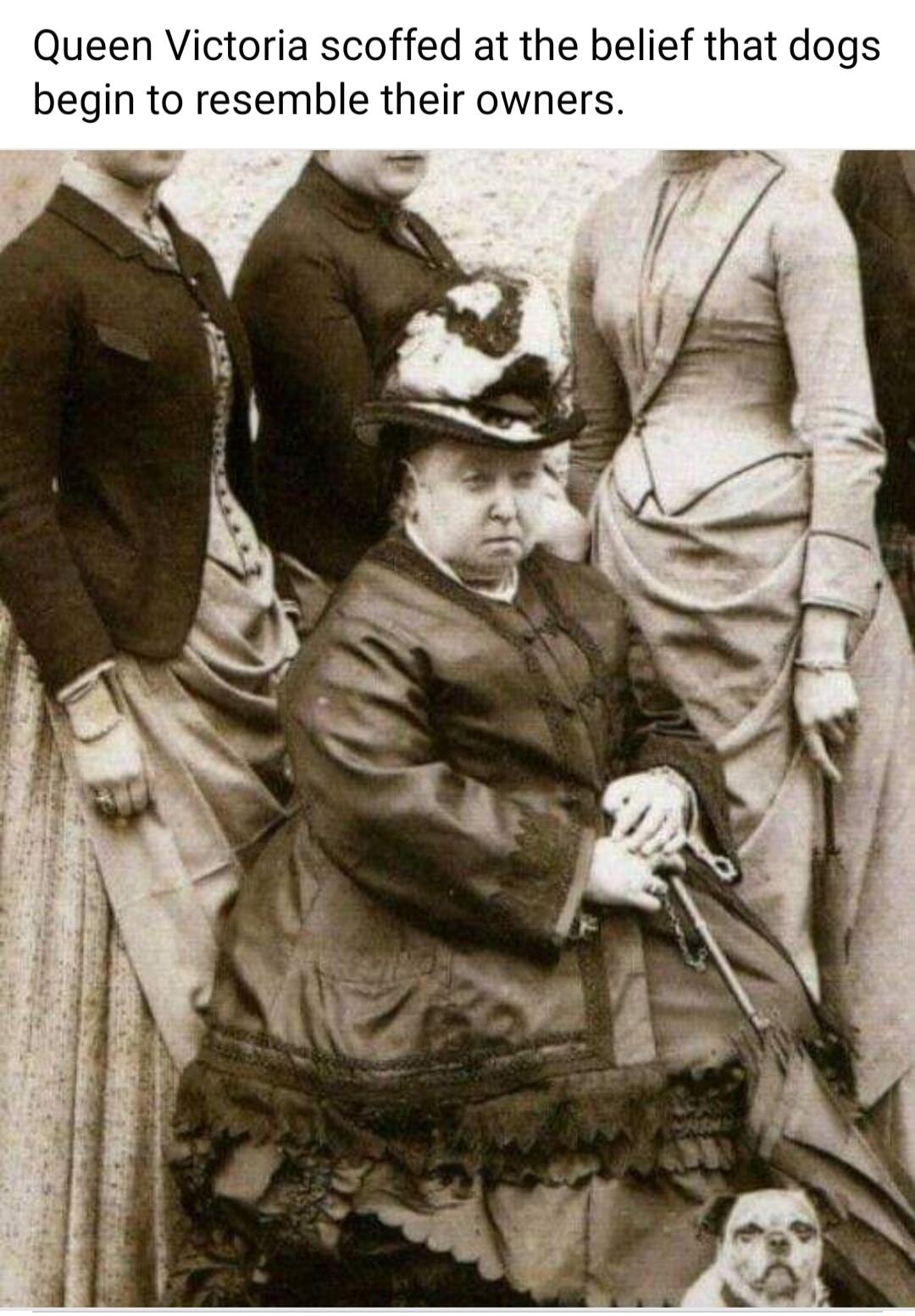 Queen Victoria scoffed at the belief that dogs begin to resemble their owners
