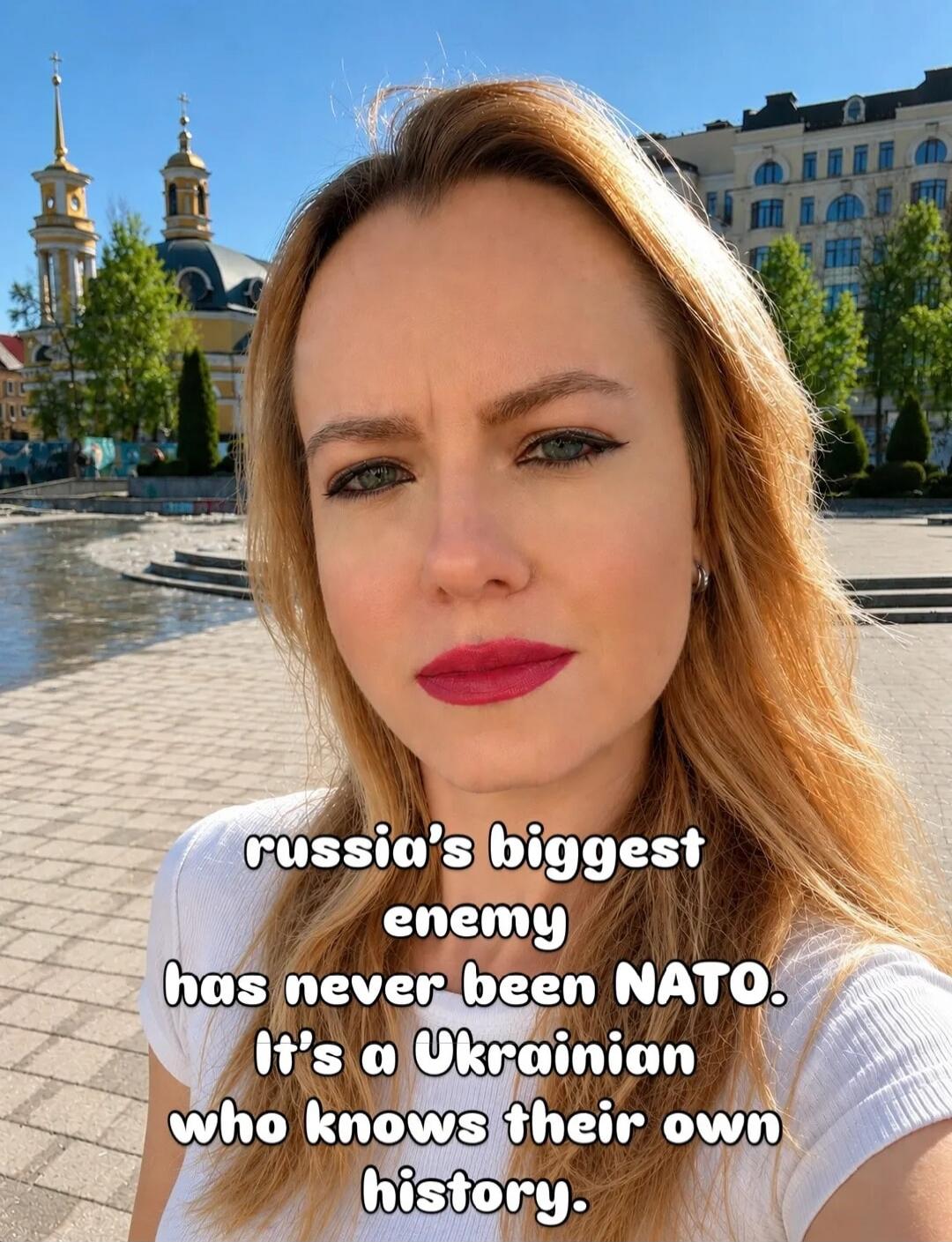 russia's biggest enemy has never been NATO. It's a Ukrainian who knows their own history.