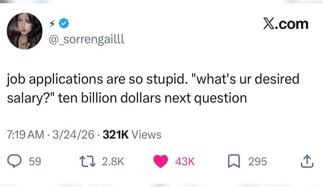 job applications are so stupid. 