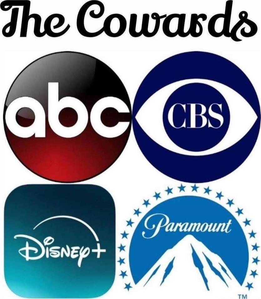 The Cowards
abc
CBS
Disney+
Paramount
Session ID: 1012191.