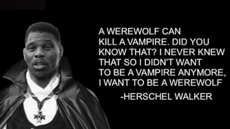 AWEREWOLF CAN KILL A VAMPIRE DID YOU KNOW THAT NEVER KNEW THAT SO DIDNT WANT TO BE A VAMPIRE ANYMORE WANT TO BE A WEREWOLF HERSCHEL WALKER