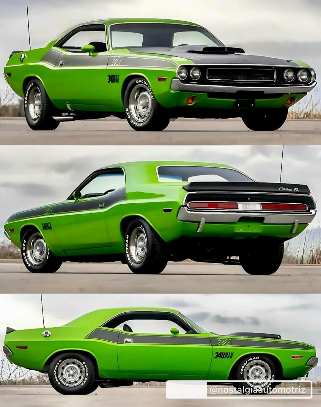 340 PAX Challenger T/A GOODYEAR EAGLE GT @nostalgiaautomotriz