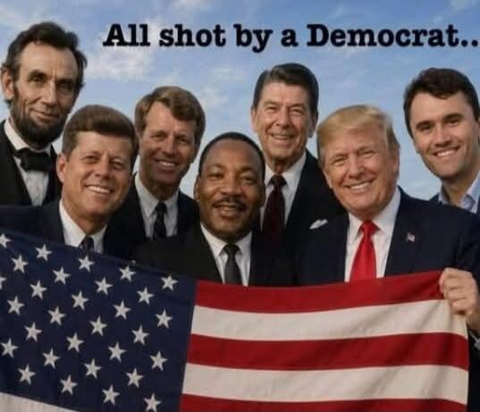 All shot by a Democrat...