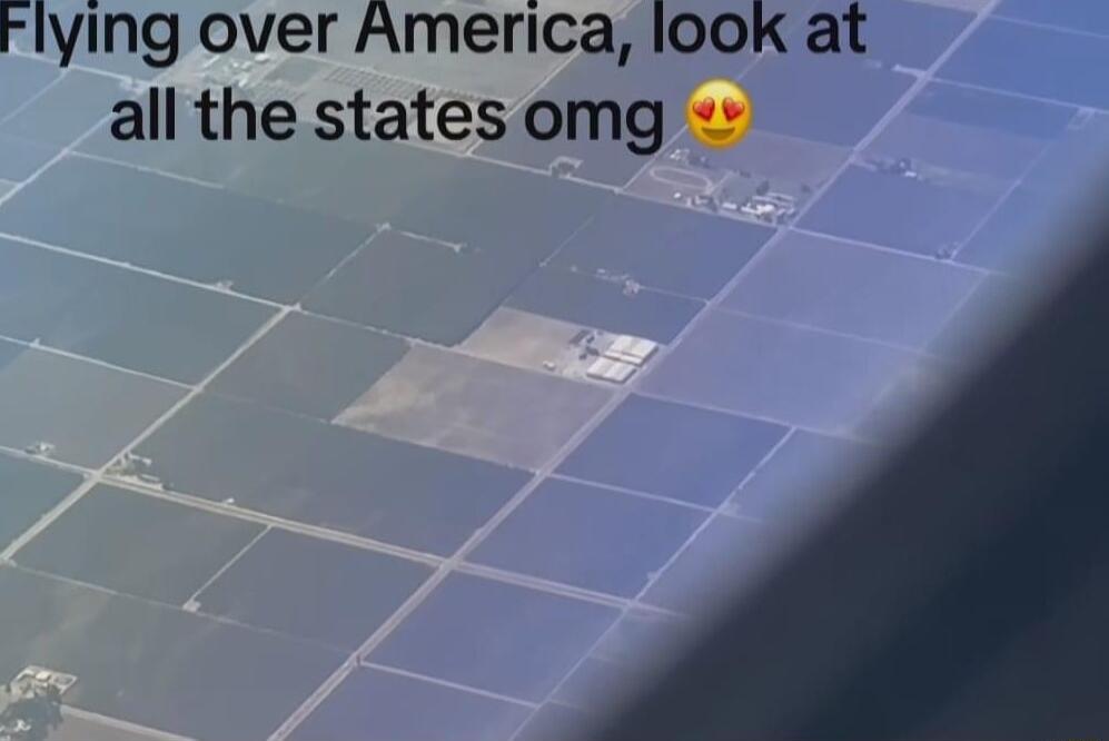 Flying over America 100K at all the statesomg