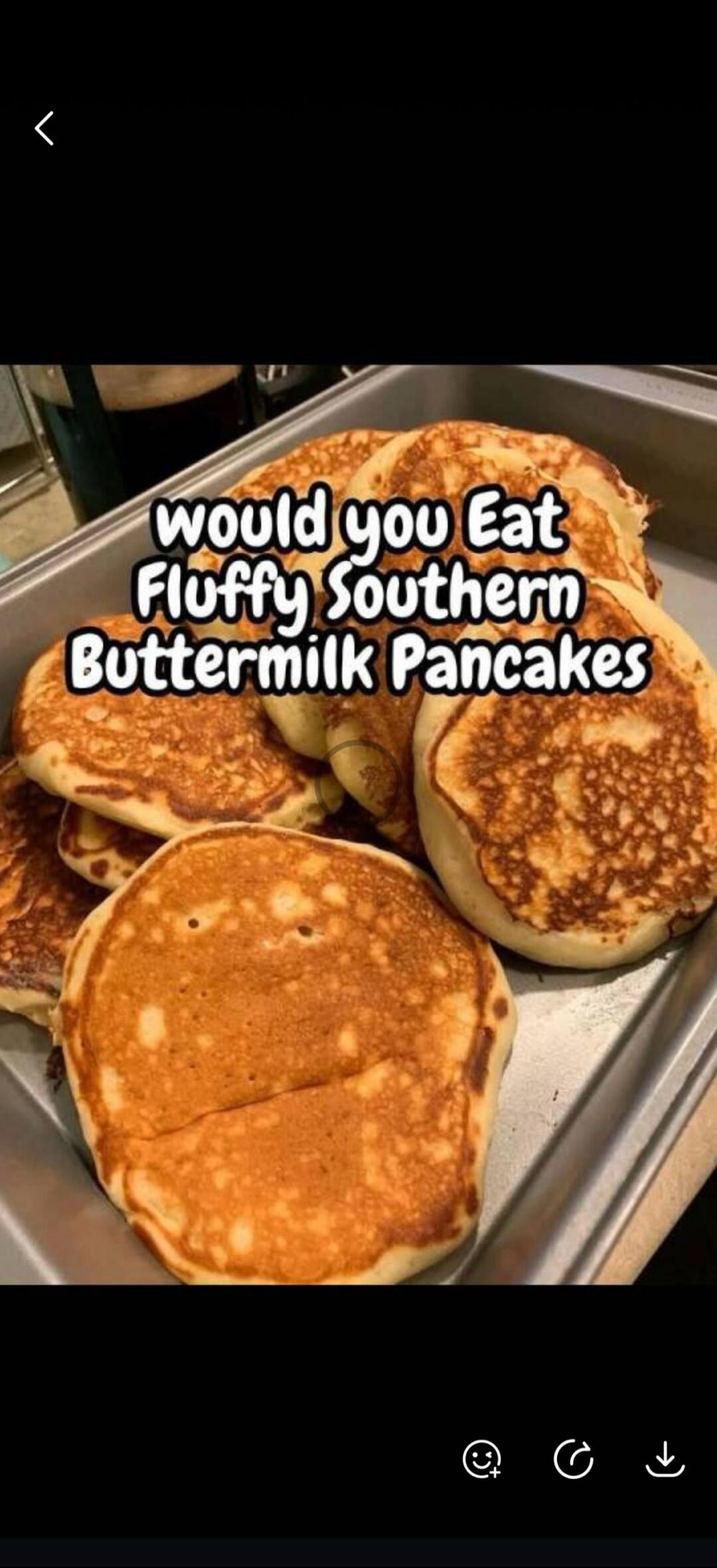 would you Eat Fluffy Southern Buttermilk Pancakes