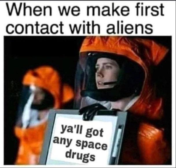 When we make first contact with aliens
