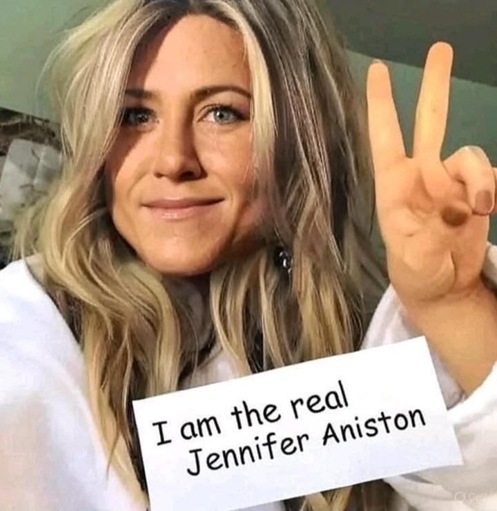 I am the real Jennifer Aniston
