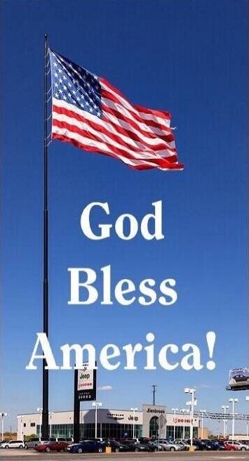 God Bless America!