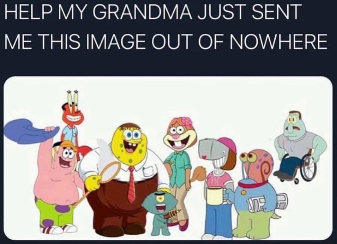 HELP MY GRANDMA JUST SENT ME THIS IMAGE OUT OF NOWHERE