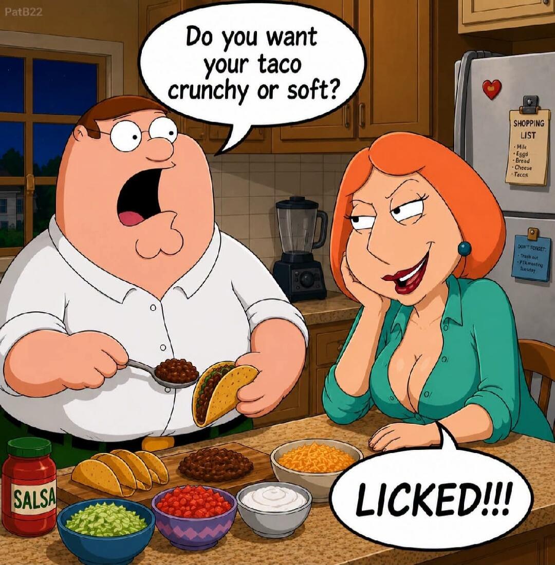 Do you want your taco crunchy or soft? LICKED!!! Shopping List: Milk, Eggs, Bread, Cheese, Tacos. DON'T FORGET: Trash out - PTA meeting Tuesday. SALSA.