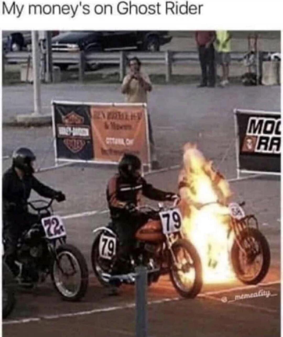 My money's on Ghost Rider
