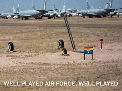 PR s WELL PLAYED AIR FORCE WELL PLAYED