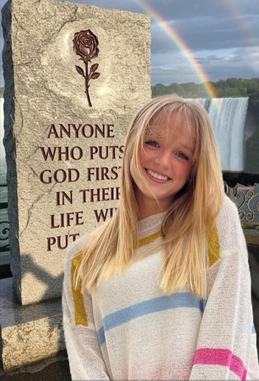 ANYONE WHO PUTS GOD FIRST IN THEIR LIFE WILL PUT