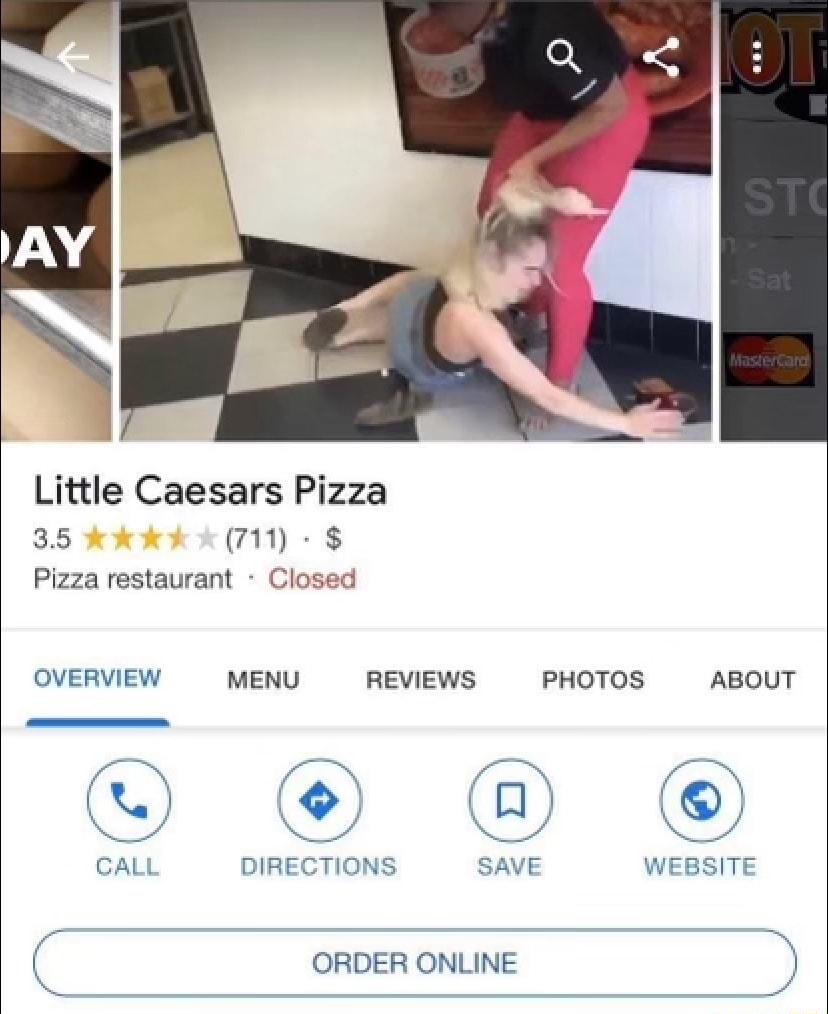 EK Little Caesars Pizza 35 Pizza restaurant Closed OVERVIEW MENU REVIEWS PHOTOS ABOUT DIRECTIONS SAVE WEBSITE ORDER ONLINE