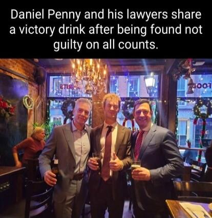 DEWEREL LD EVMTE SRS EIC a victory drink after being found not guilty on all counts i 20
