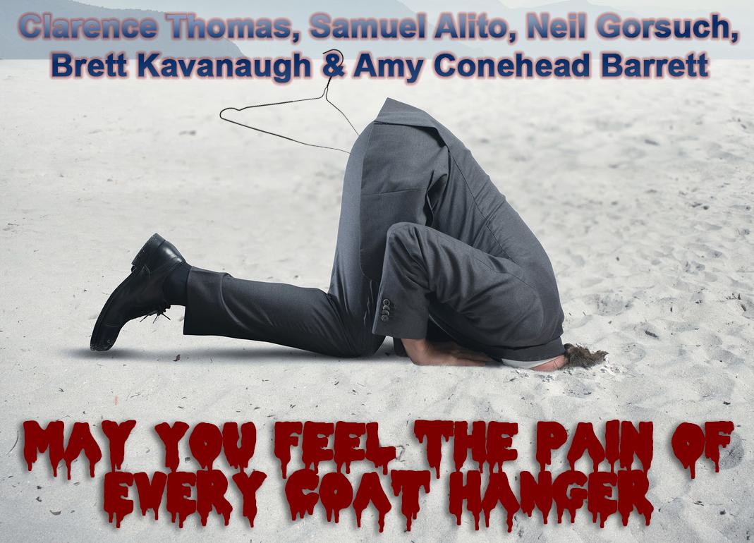 Clarence Thomas Samuel Alito Neil Gorsuch Brett Kavanaugh Amy Conehead Barrett