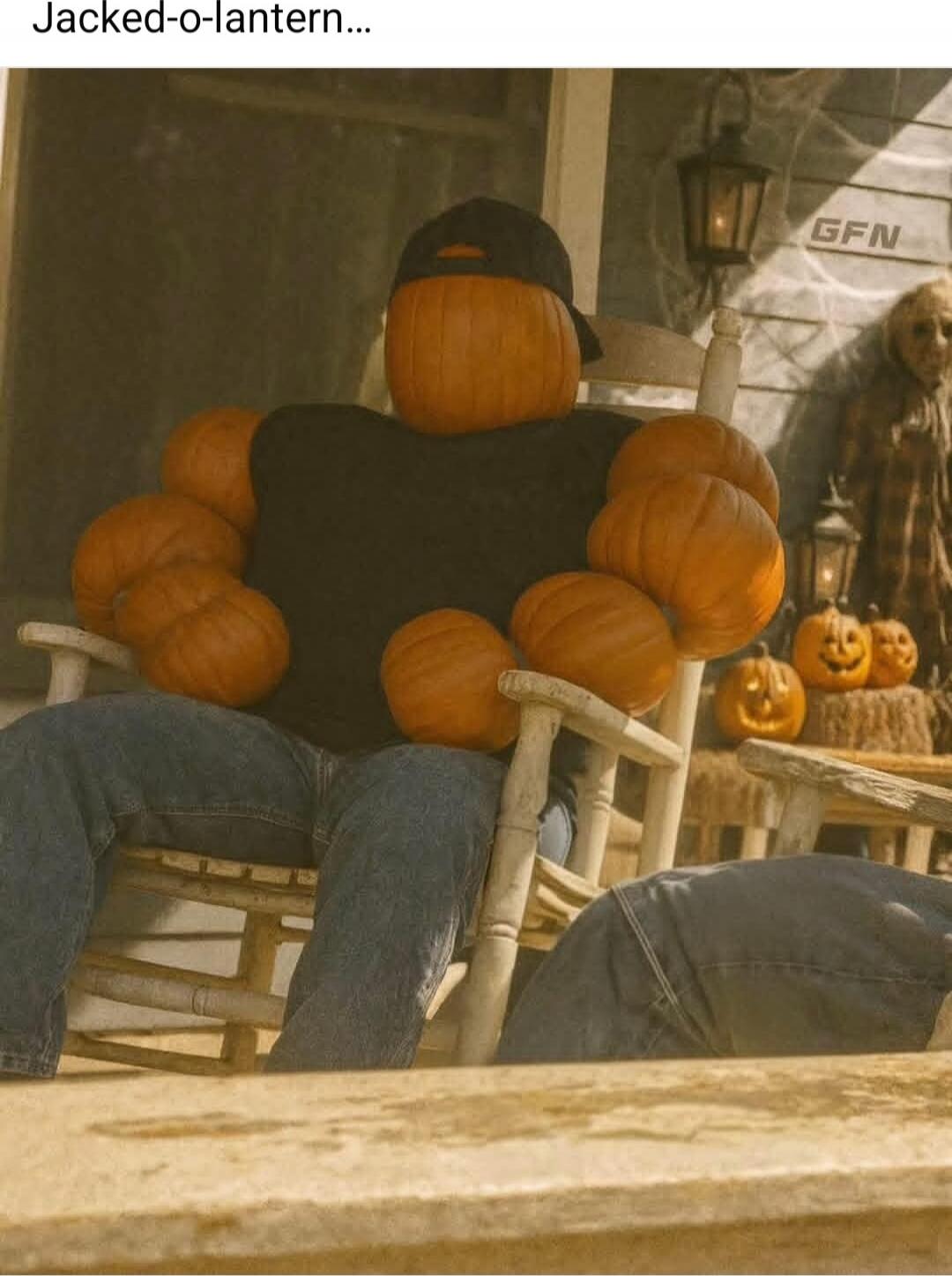 Jacked-o-lantern...