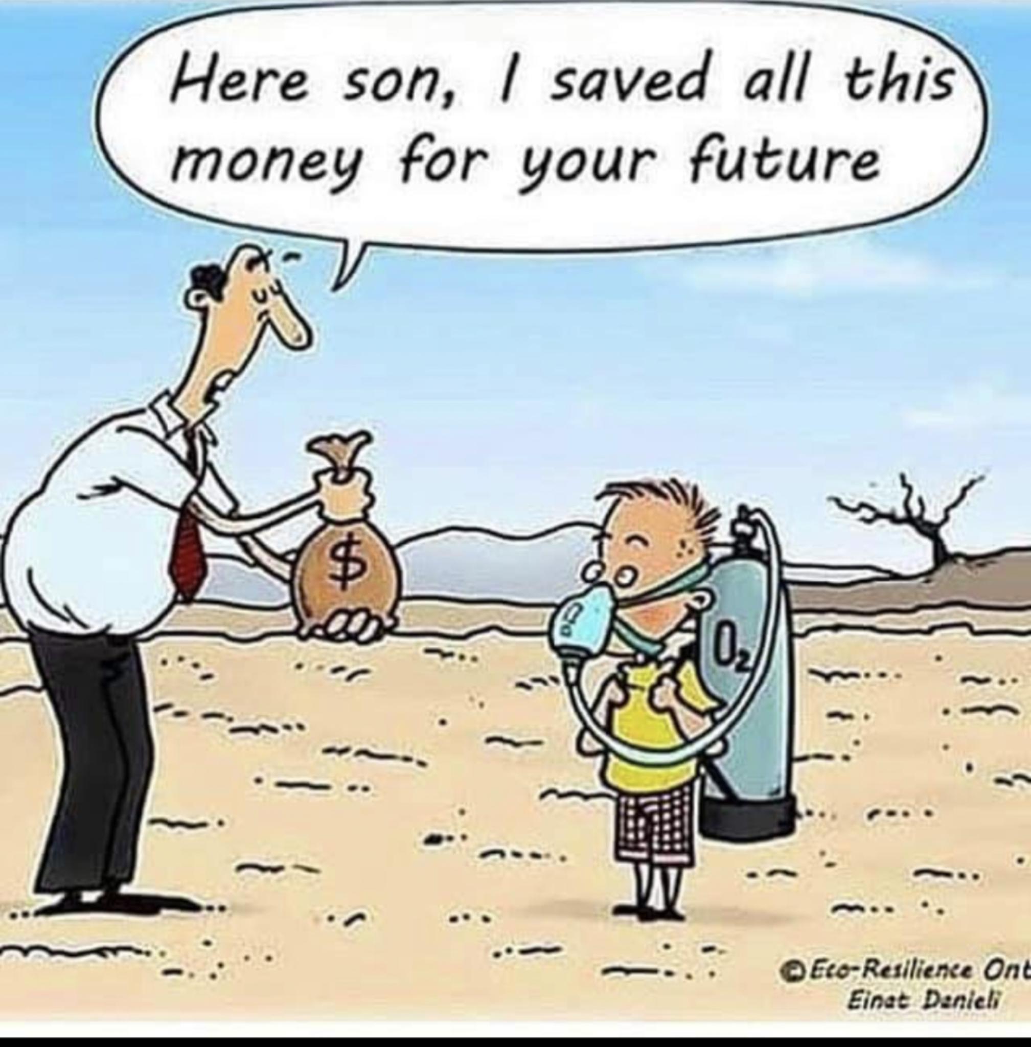 rHere son saved all th money for your future TG Eto Resilience Ont Einat Denieli