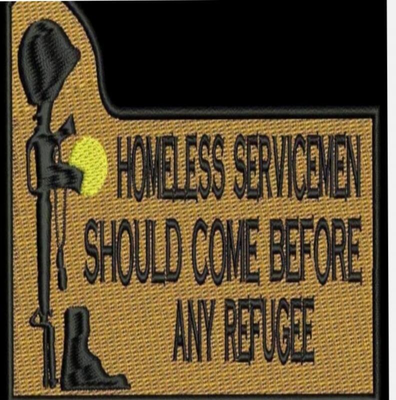 Homeless Servicemen Should Come Before Any Refugee