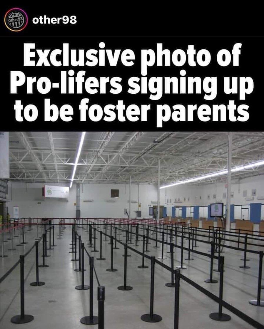 other98 Exclusive photo of Pro lifers signing up to be foster parents