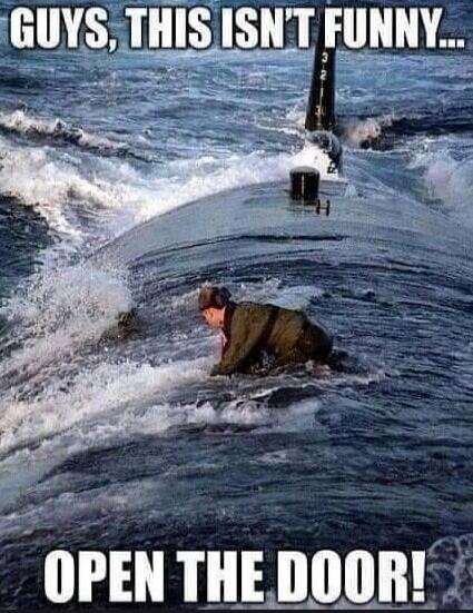 GUYS, THIS ISN'T FUNNY... OPEN THE DOOR!