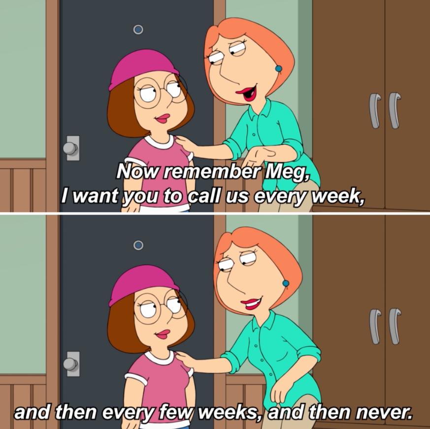 andthen every few weeks fhen WECIA