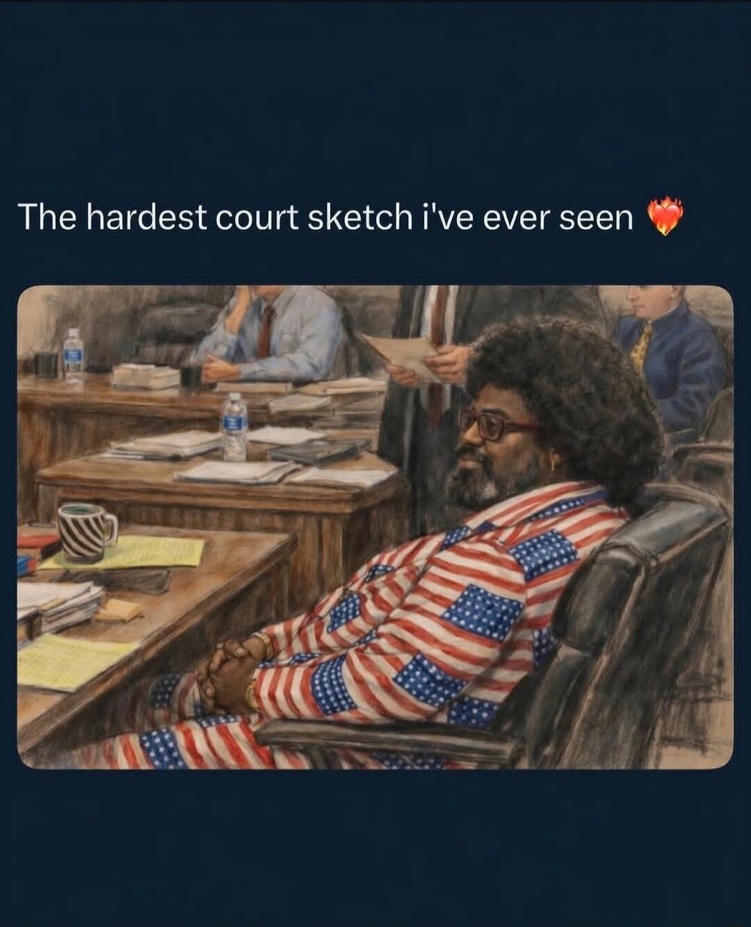 The hardest court sketch I've ever seen
