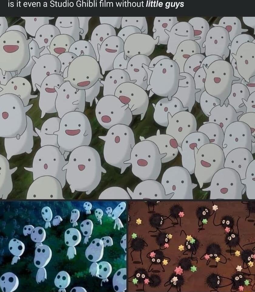 is it even a Studio Ghibli film without little guys