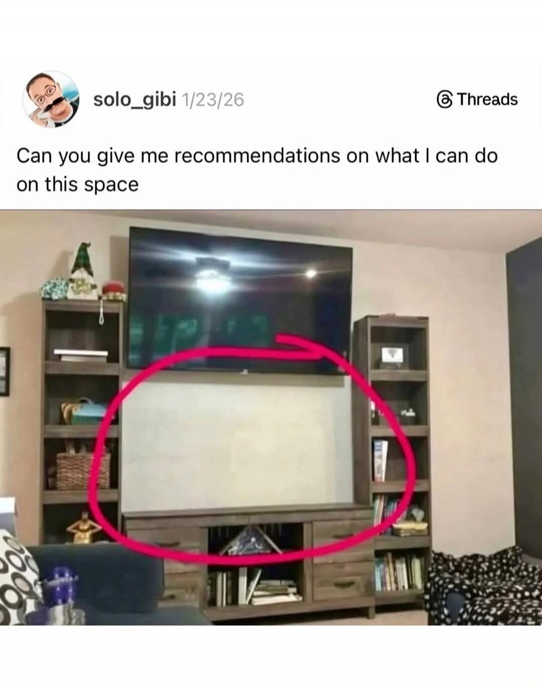 Can you give me recommendations on what I can do on this space