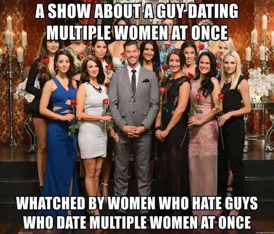 A SHOW ABOUT A GUY DATING MULTIPLE WOMEN AT ONCE WATCHED BY WOMEN WHO HATE GUYS WHO DATE MULTIPLE WOMEN AT ONCE