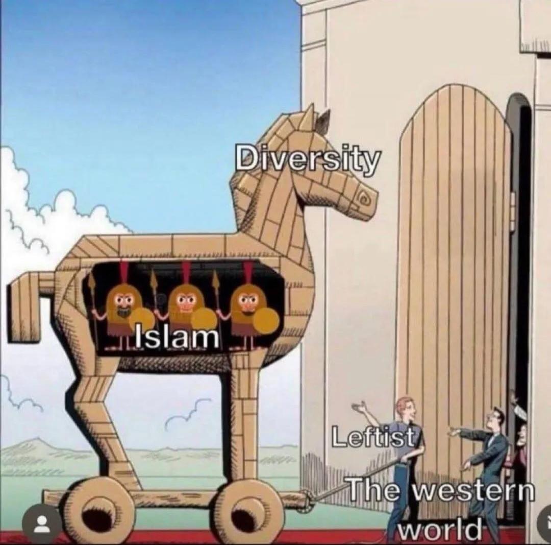 Diversity Islam Leftist The western world