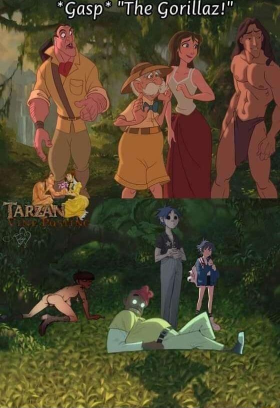 4 Gasp The Gorillaz