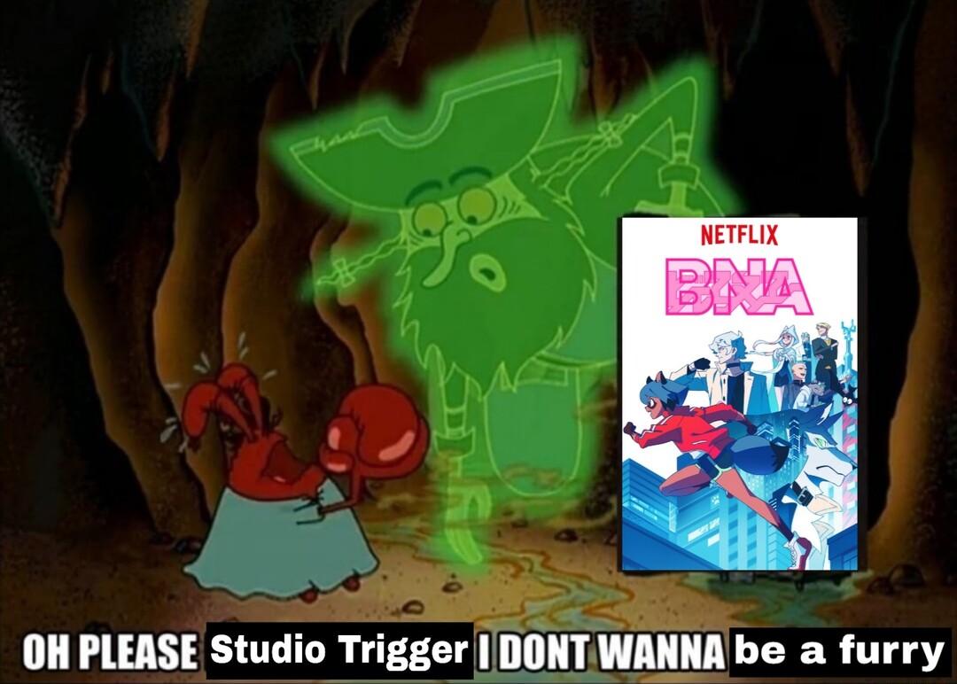 OH PLEASE Studio Trigger DONT WANNA be a furry