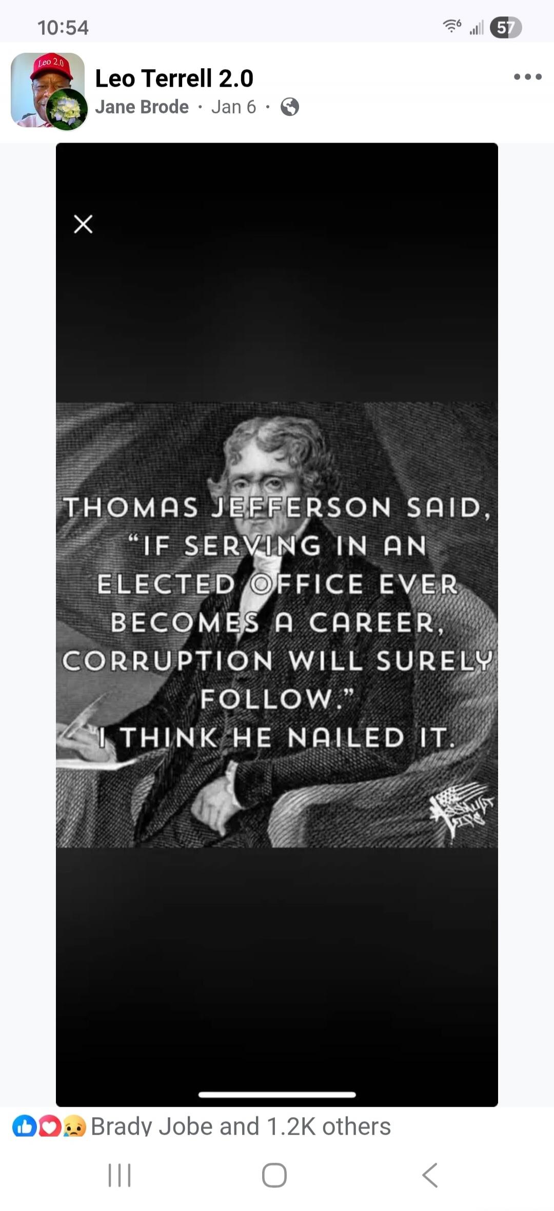 THOMAS JEFFERSON SAID, 